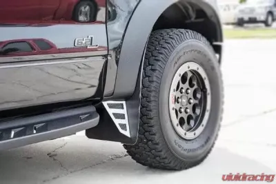 American Car Craft Stainless Steel Carbon Fiber Full Set Mud Guards Kits Ford Raptor 2010-2014 - ACC-772028/772029