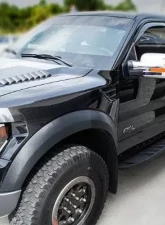 American Car Craft Stainless Steel Carbon Fiber Full Set Mud Guards Kits Ford Raptor 2010-2014                                     - ACC-772028/772029 - Image 8