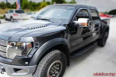 American Car Craft Stainless Steel Carbon Fiber Full Set Mud Guards Kits Ford Raptor 2010-2014 - ACC-772028/772029