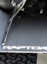 American Car Craft 3 Layer Construction Raptor Style Carbon Full Set Fiber Mud Guards Ford Raptor 2010-2014                                     - ACC-772030/772031 - Image 4