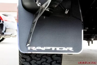 American Car Craft 3 Layer Construction Raptor Style Carbon Full Set Fiber Mud Guards Ford Raptor 2010-2014 - ACC-772030/772031