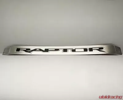 American Car Craft ABS Lettering Front Raptor Logo Center LED Kit Grille 1Pc Ford Raptor 2017-2018 - ACC-772061-LED