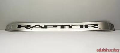 American Car Craft ABS Lettering Front Raptor Logo Center LED Kit Grille 1Pc Ford Raptor 2017-2018 - ACC-772061-LED