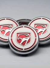 American Car Craft Sneaky Pete Fluid Cap Cover Set Brushed Black Dodge Viper 1996-2002                                     - ACC-983001-BBLK - Image 2