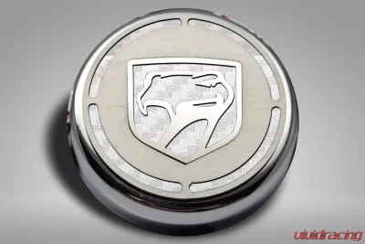 American Car Craft Sneaky Pete Fluid Cap Cover Set Brushed Black Dodge Viper 1996-2002 - ACC-983001-BBLK