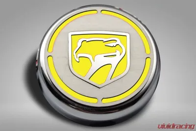 American Car Craft Sneaky Pete Fluid Cap Cover Set Brushed Black Dodge Viper 1996-2002 - ACC-983001-BBLK