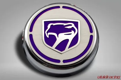 American Car Craft Sneaky Pete Fluid Cap Cover Set Brushed Black Dodge Viper 1996-2002 - ACC-983001-BBLK