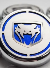 American Car Craft FANGS Fluid Cap Cover Set 5 Piece Brushed Black Dodge Viper 2003-2007                                     - ACC-983002-BBLK - Image 2