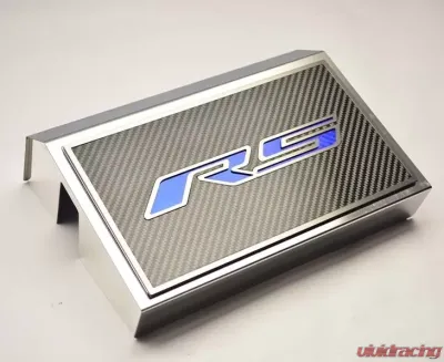 American Car Craft Brushed Purple Carbon Fiber Fuse Box Cover Chevrolet Camaro RS 2016-2021 - ACC-103090/103095-PUR