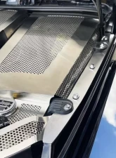 American Car Craft 3pc Blue LED Fender Covers Brushed w/Perforation Jeep Wrangler JK 2007-2018                                     - ACC-143010-BLUL - Image 7