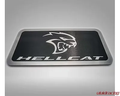 American Car Craft Black Polished Stainless Steel Hellcat Car Show Display Dodge Challenger 2015-2023 - ACC-151080