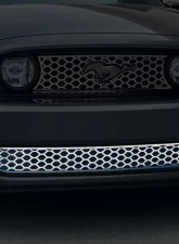American Car Craft Polished Stainless Steel Honeycomb Lower Front Grille Overlay Ford Mustang 2010-2014                                     - ACC-272042 - Image 5