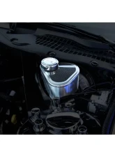 American Car Craft Brushed Master Cylinder Cover w/ Carbon Fiber Top Plate w/ Brushed Trim Ford Mustang 2015-2023                                     - ACC-273101 - Image 2