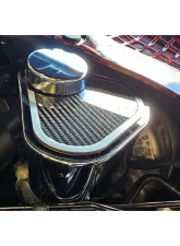 American Car Craft Polished Master Cylinder Cover w/ Carbon Fiber Top Plate w/ Brushed Trim Ford Mustang 2015-2023                                     - ACC-273102 - Image 5