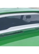 American Car Craft Polished Stainless Steel Flat Back Rear Window Frame Chevrolet C3 Corvette Coupe 1968-1975                                     - ACC-012001 - Image 3