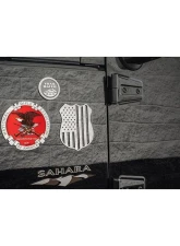 American Car Craft 1-Piece 4" Stainless Steel Brushed Police Shield Emblem                                     - ACC-142081 - Image 5