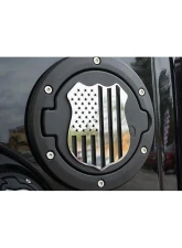 American Car Craft 1-Piece 4" Stainless Steel Brushed Police Shield Emblem                                     - ACC-142081 - Image 6