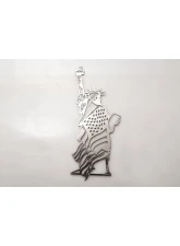 American Car Craft 1-Piece Stainless Steel Polished Emblem "Lady Liberty" Statue of Liberty                                     - ACC-142103 - Image 7