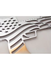American Car Craft 1-Piece Stainless Steel Brushed Emblem "The Operator" Specail Operations                                     - ACC-142106 - Image 4