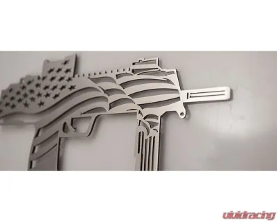 American Car Craft 1-Piece Stainless Steel Brushed Emblem "The Operator" Specail Operations - ACC-142106