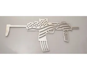 American Car Craft 1-Piece Stainless Steel Polished Emblem 