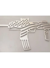 American Car Craft 1-Piece Stainless Steel Polished Emblem "The Operator" Specail Operations                                     - ACC-142105 - Image 8