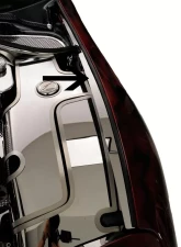 American Car Craft 4Pc Polished Inner Fender Liners w/Top Caps Chevrolet Corvette C5 | Z06 1997-2004                                     - ACC-033027 - Image 2