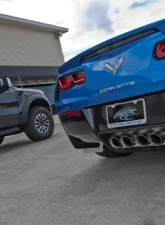 American Car Craft Stainless Steel Perforated Exhaust Filler Panel Chevrolet Corvette Stingray C7 2014-2019                                     - ACC-052011 - Image 3