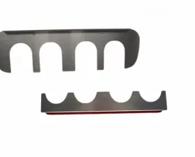American Car Craft Exhaust Filler Plate Satin STOCK SYSTEM Chevrolet Corvette Stingray 2014-2019
