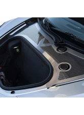American Car Craft Front Wiper Cowl Brushed Stainless w/Polished Perforated Insert Chevrolet Corvette C8 2020-2024                                     - ACC-881004 - Image 3