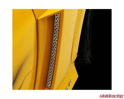 American Car Craft 2Pc Perforated Side Vent Grilles Inserts Chevrolet Camaro 2010-2013 - ACC-102051