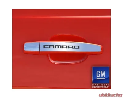 American Car Craft 2Pc Polished Camaro Style Exterior Door Handle Trim Chevrolet Camaro 2010-2013 - ACC-102082