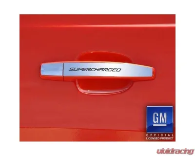 American Car Craft Supercharged Style Exterior Door Handle Plates Chevrolet Camaro 2010-2013 - ACC-102083