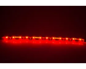 American Car Craft Carbon Fiber Strut Bar Overlay Kit w/ Led Illuminated Supercharged Font Red Cadillac Cts-V 2016-2019