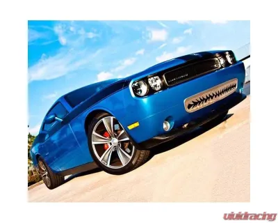 American Car Craft Polished Stainless Steel Shark Tooth Lower Front Grille Dodge Challenger 5.7L | SRT8 2011-2014 - ACC-152011