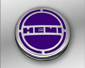 American Car Craft 13Pc Plum Crazy HEMI Inlay Deluxe Fluid Shock Tower Cap Covers Dodge Challenger 5.7L 2008-2023