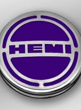 American Car Craft 13Pc Plum Crazy HEMI Inlay Deluxe Fluid Shock Tower Cap Covers Dodge Challenger 5.7L 2008-2023                                     - ACC-153052-57PCP - Image 2