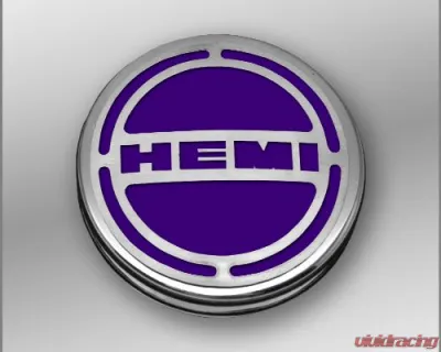 American Car Craft 13Pc Plum Crazy HEMI Inlay Deluxe Fluid Shock Tower Cap Covers Dodge Challenger 5.7L 2008-2023 - ACC-153052-57PCP