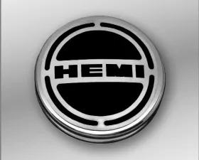 American Car Craft 13Pc Black Solid HEMI Inlay Deluxe Fluid Shock Tower Cap Covers Dodge Challenger 5.7L 2008-2023