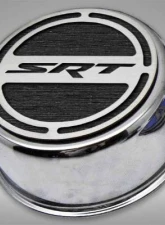 American Car Craft 13Pc Brushed Black SRT Inlay Deluxe Fluid Shock Tower Cap Covers Dodge Challenger 5.7L 2008-2023                                     - ACC-153053-57BBLK - Image 3