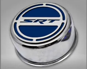 American Car Craft 13Pc Dark Blue Solid SRT Inlay Deluxe Fluid Shock Tower Cap Covers Dodge Challenger 5.7L 2008-2023
