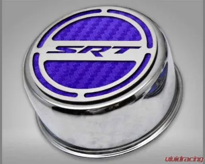 American Car Craft 13Pc Purple Carbon Fiber SRT Inlay Deluxe Fluid Shock Tower Cap Covers Dodge Challenger 5.7L 2008-2023 - ACC-153053-57PUR