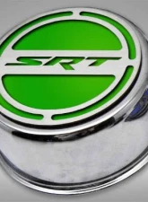 American Car Craft 13Pc Synergy Green Solid SRT Inlay Deluxe Fluid Shock Tower Cap Covers Dodge Challenger 5.7L 2008-2023                                     - ACC-153053-57SBGR - Image 3