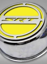 American Car Craft 13Pc Yellow Solid SRT Inlay Deluxe Fluid Shock Tower Cap Covers Dodge Challenger 6.1L 2008-2023                                     - ACC-153053-61SYLW - Image 3