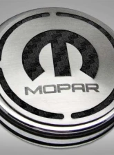 American Car Craft 13Pc Black Carbon Fiber Mopar Inlay Deluxe Fluid Shock Tower Cap Covers Dodge Challenger 6.2L 2008-2023                                     - ACC-153054-62BLK - Image 3