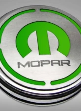 American Car Craft 13Pc Synergy Green Solid Mopar Inlay Deluxe Fluid Shock Tower Cap Covers Dodge Challenger 6.4L 2008-2023                                     - ACC-153054-64SBGR - Image 3