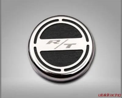 American Car Craft 13Pc Brushed Black RT Inlay Deluxe Fluid Shock Tower Cap Covers Dodge Challenger 2008-2023 - ACC-153055-57BBLK