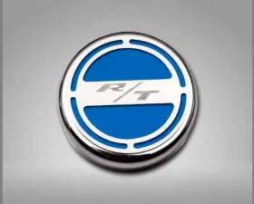 American Car Craft 13Pc Mopar Blue RT Inlay Deluxe Fluid Shock Tower Cap Covers Dodge Challenger 2008-2023