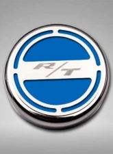 American Car Craft 13Pc Mopar Blue RT Inlay Deluxe Fluid Shock Tower Cap Covers Dodge Challenger 2008-2023                                     - ACC-153055-57MBLU - Image 3