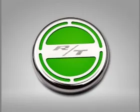 American Car Craft 13Pc Synergy Green Solid RT Inlay Deluxe Fluid Shock Tower Cap Covers Dodge Challenger 2008-2023